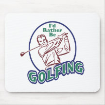 Je jouerais au golf plutôt tapis de souris