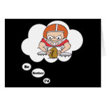 Je jouerais plutôt au football 3 cartes de vœux