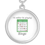 Je jouerais plutôt le bingo-test (la carte) colliers personnalisés