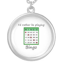 Je jouerais plutôt le bingo-test (la carte) colliers personnalisés