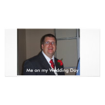 Je mon jour du mariage cartes avec photo