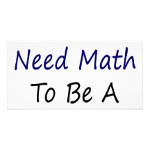 Je n'ai pas besoin de maths pour être un millionna carte avec photo