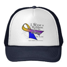 Je porte un ruban pour ma belle-soeur - boîte de v casquettes