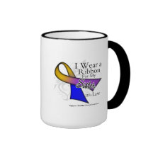 Je porte un ruban pour ma belle-soeur - boîte de v tasses à café