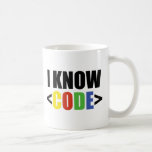 Je sais le CODE Tasses À Café