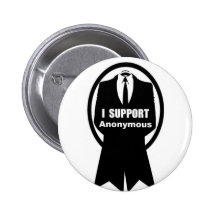 je soutiens bientôt le bouton badges avec agrafe