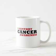 Je soutiens la conscience de Cancer Tasse