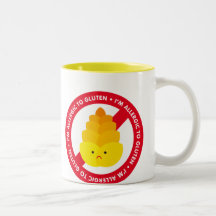 Je suis allergique au gluten ! mugs