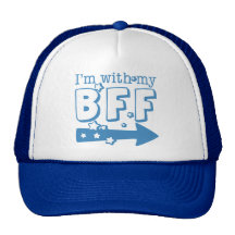 Je suis avec mon BFF (droit) Casquette