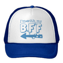 Je suis avec mon BFF (est parti) Casquettes De Camionneur