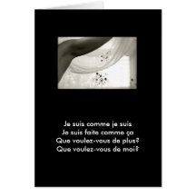 Je Suis Comme Je Suis Cartes