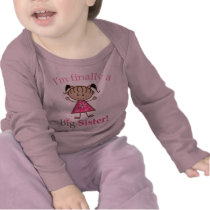Je suis enfin un chiffre ethnique fille de bâton d t-shirt