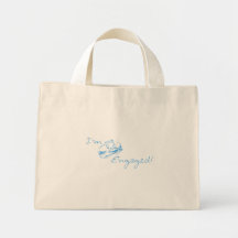 Je suis engagé (la bague à diamant bleue) sacs