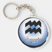 Je suis keychain de Verseau Porte-clefs