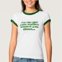 Je suis la fille que votre mère vous a avertis au  t-shirts