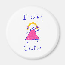 Je suis mignon magnets pour réfrigérateur