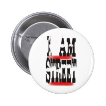 Je suis rue badges avec agrafe