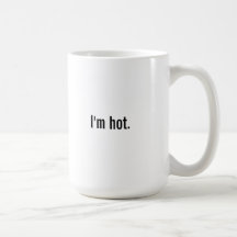 Je suis tasse de café chaude