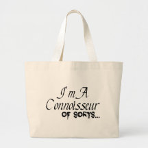 Je suis un connaisseur sac en toile