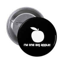 Je suis un grand Apple Badge