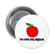 Je suis un grand Apple Badge Avec Épingle