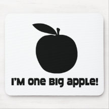 Je suis un grand Apple Tapis De Souris