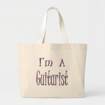 Je suis un guitariste sacs fourre-tout