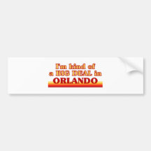 Je suis un peu une AFFAIRE à Orlando Adhésif Pour Voiture