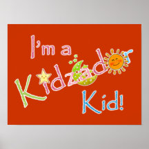 Je suis une affiche d'enfant de Kidzador