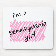 Je suis une fille de la Pennsylvanie Tapis De Souris