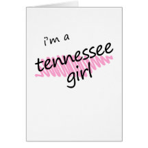 Je suis une fille du Tennessee Cartes