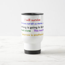 "Je survivrai" à la tasse