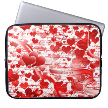 Je t'aime infiniment housse ordinateur portable