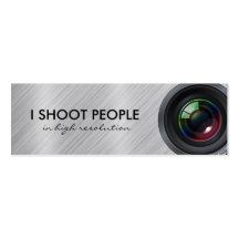 Je tire des personnes - photographe professionnell cartes de visite professionnelles