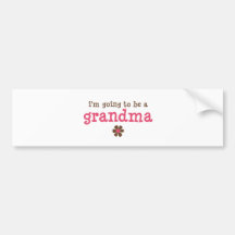 Je vais être un T-shirt de grand-maman Adhésifs Pour Voiture