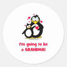 Je vais être une grand-maman autocollants