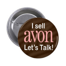 Je vends le bouton d'Avon Badge