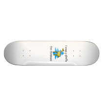 Je veux une girafe pour Noël Plateaux De Skateboards Customisés