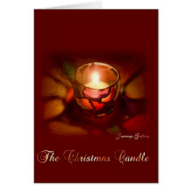 Je vous envoie un souhait de Noël Carte