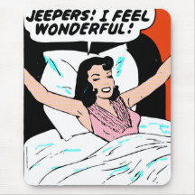 Jeepers ! tapis de souris