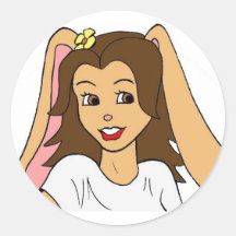 Jenny Bunnie Autocollant