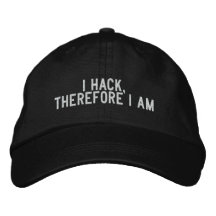 J'entaille, donc je suis casquettes de baseball brodées