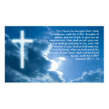 Jeremiah 29; 11-14 - Christelijk Visitekaartje