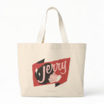 Jerry Red en Zwart Logo tassen