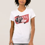 Jerry Red en Zwart Logo t-shirts