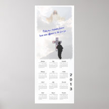 Jésus-Christ 2013 et calendrier d'affiche de solda