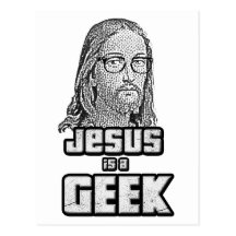 Jésus est un geek cartes postales