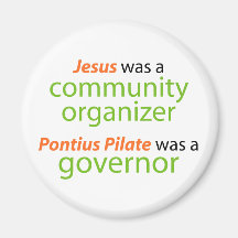 Jésus était un organisateur de la communauté aimant pour réfrigérateur