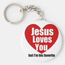 Jesus Loves You Sleutel Hangers