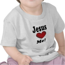 Jésus m'aime t-shirt